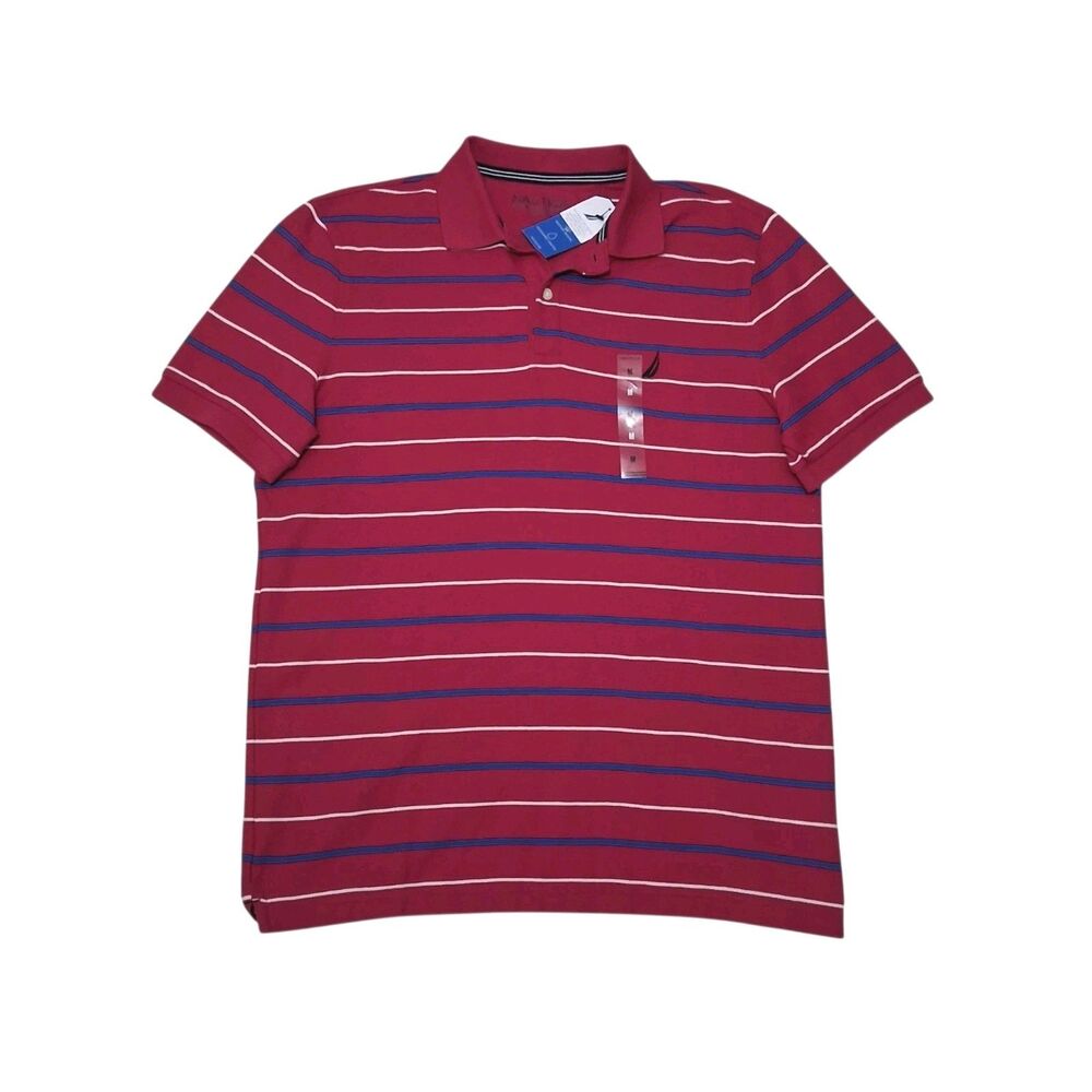 Nautica Men's Medium Performance Deck Polo Shirt NEW WITH TAGS Classic Fit